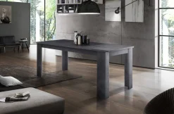 Tavolo allungabile 6-8 posti 120/170x90cm ardesia - Avatar