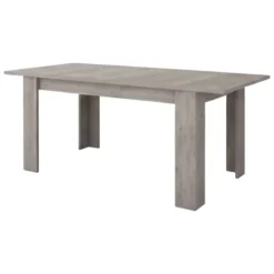 Tavoli Allungabili|Cucina > Dmora Tavolo allungabile 8-10 posti 160/220x88cm rovere - Artino Marrone Rovere