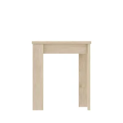 Tavoli Allungabili|Cucina > Dmora Tavolo allungabile quadrato 4-6 posti 79/134x67cm rovere - Alamaro Marrone Rovere