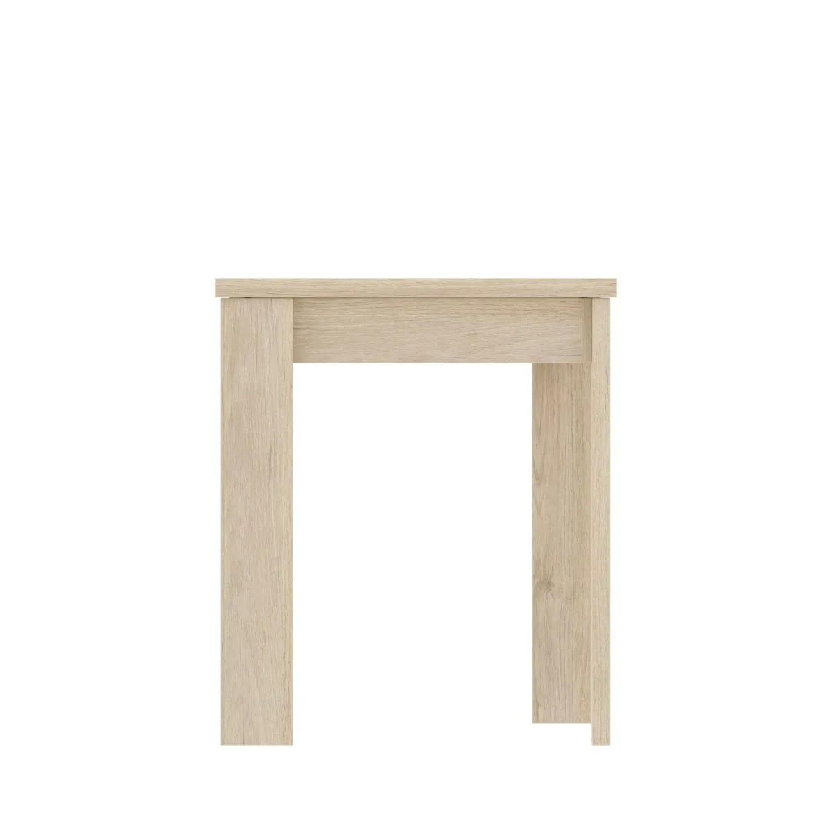 Tavoli Allungabili|Cucina > Dmora Tavolo allungabile quadrato 4-6 posti 79/134x67cm rovere - Alamaro Marrone Rovere