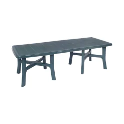 Outdoor > Dmora Tavolo da esterno Dhysa, 160x90h72 cm, Verde