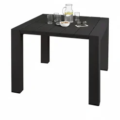 Tavolo da esterno 6 posti 90x98cm antracite - Malang