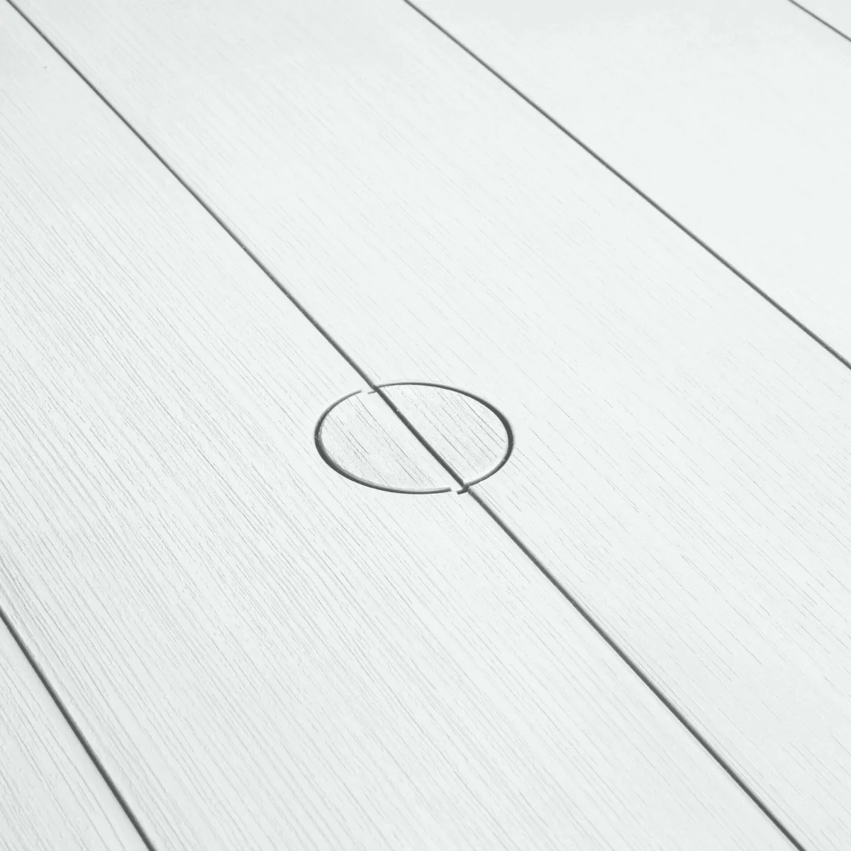 Tavoli Da Esterno > Dmora Tavolo da esterno 6 posti 147x90cm - Listowel Bianco