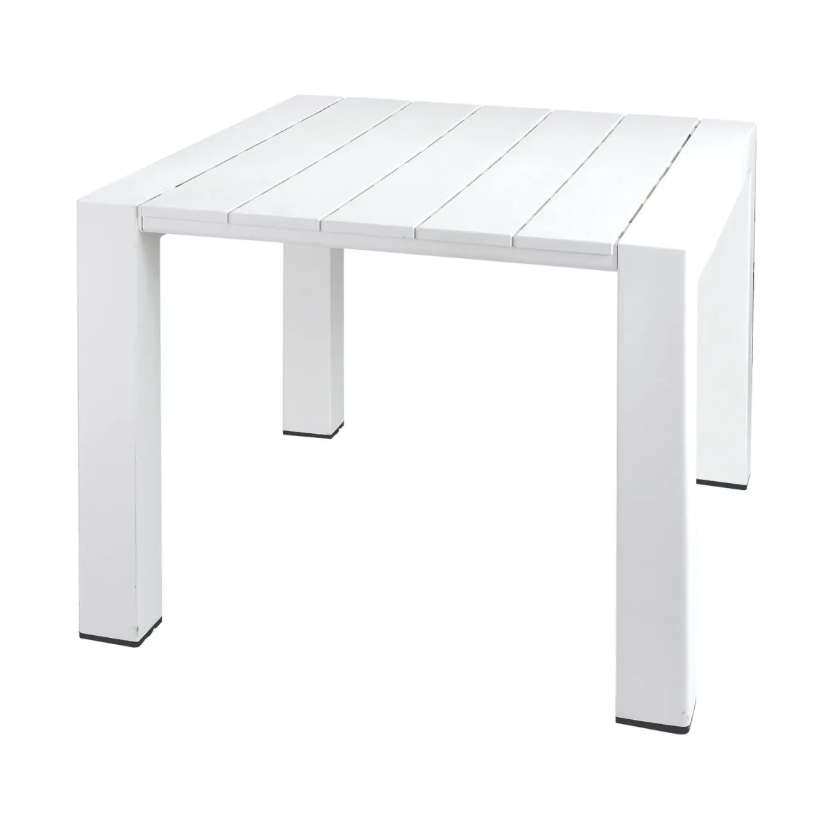 Tavoli Da Esterno > Dmora Tavolo da esterno 6 posti 90x98cm - Malang Bianco