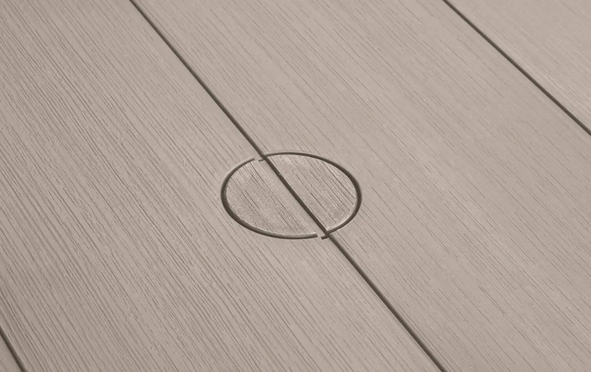 Tavolo da giardino allungabile 8-12 posti 147/294x90cm tortora - Brossard