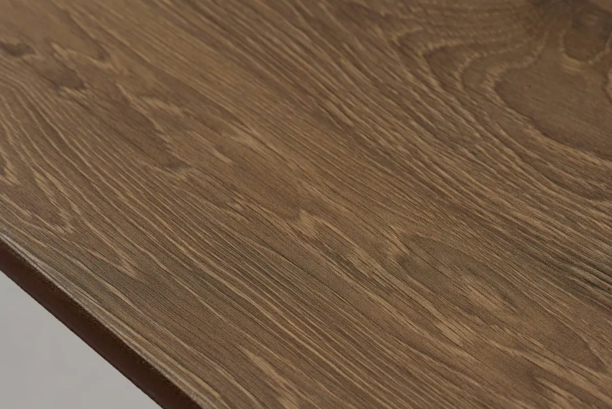 Tavoli Da Esterno > Dmora Tavolo da giardino 6 posti 159x95cm rovere e bianco - Sarnia Bianco, Marrone Rovere