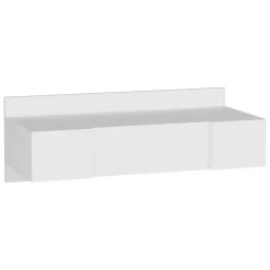 Toelette Trucco > Dmora Toeletta Specchio Incluso un Cassetto 90x45x77h cm, Luci Incluse - Veggiano Bianco