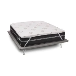 Topper|Topper Piazza E Mezza > Dmora Topper piazza e mezza Airo, Anti acaro e Anallergico, Cm 120x190h5 Bianco