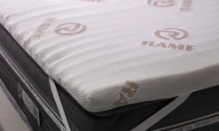 Topper|Topper Piazza E Mezza > Dmora Topper piazza e mezza Airo, Anti acaro e Anallergico, Cm 120x190h5 Bianco