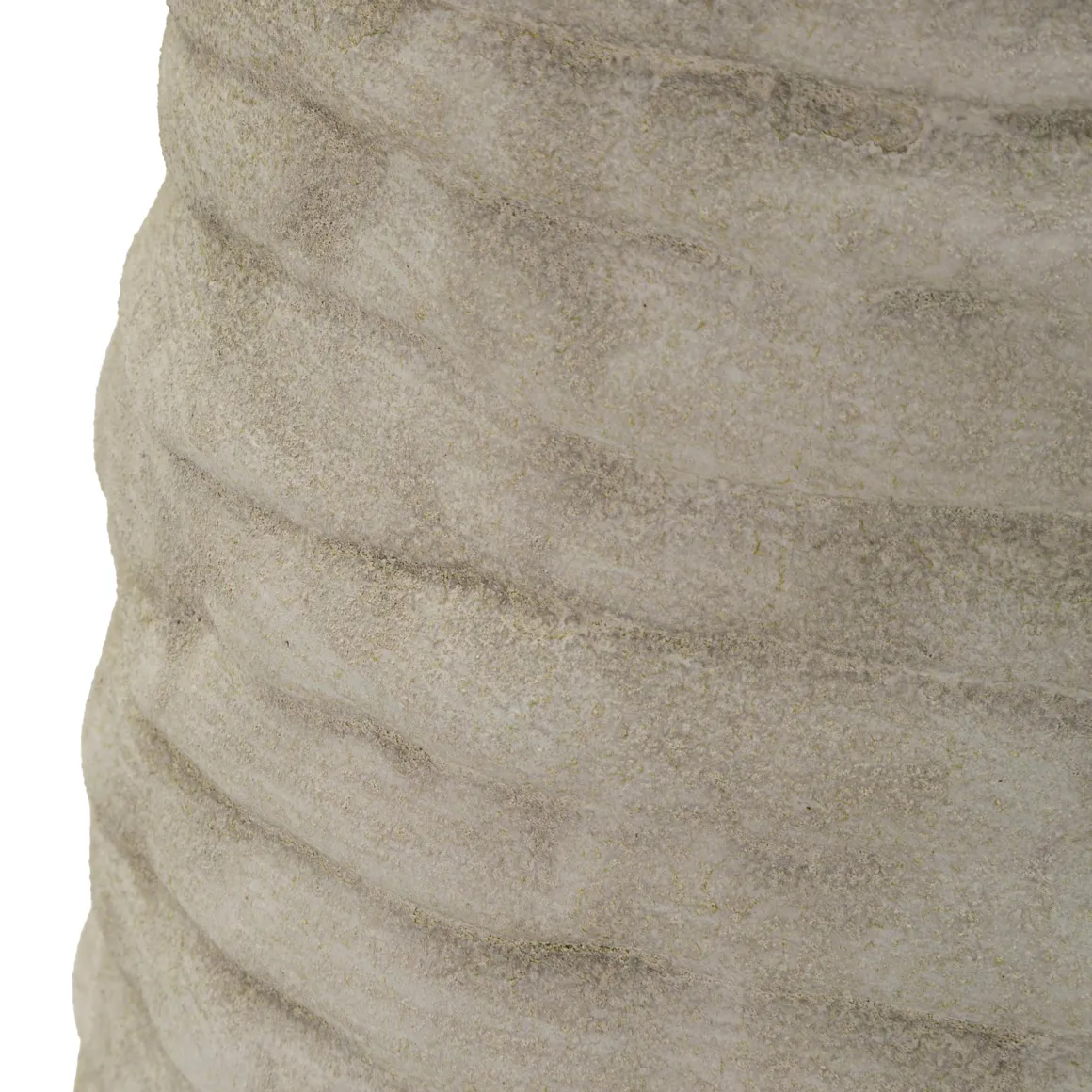 Vaso Beige oro Finitura Naturale Colore Struttura oro, Diametro 11 cm - Fasimo