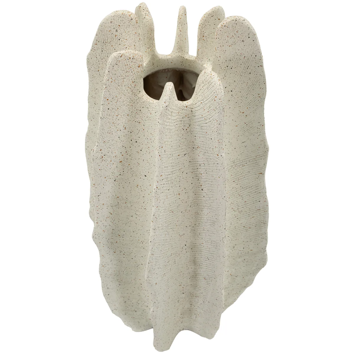 Oggettistica > Dmora Vaso Effetto Marmo Diametro 8.5 cm, Sfumatura Colore Struttura Marmo - Dasibase Bianco Marmo