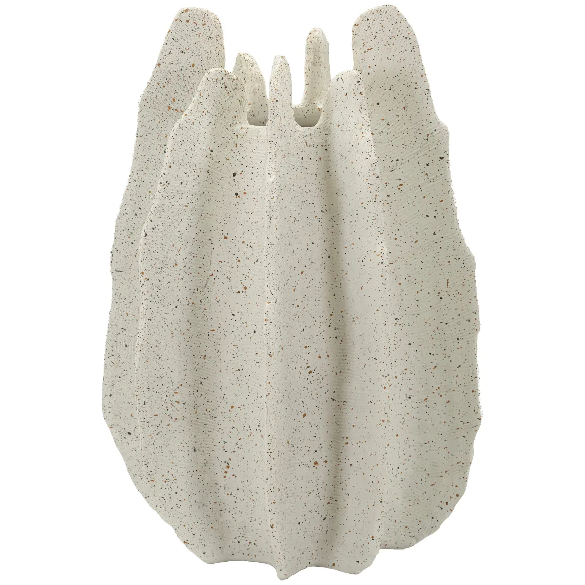 Vaso Bianco Marmo Effetto Marmo Diametro 9 cm, Sfumatura Colore Struttura Marmo - Dabatori