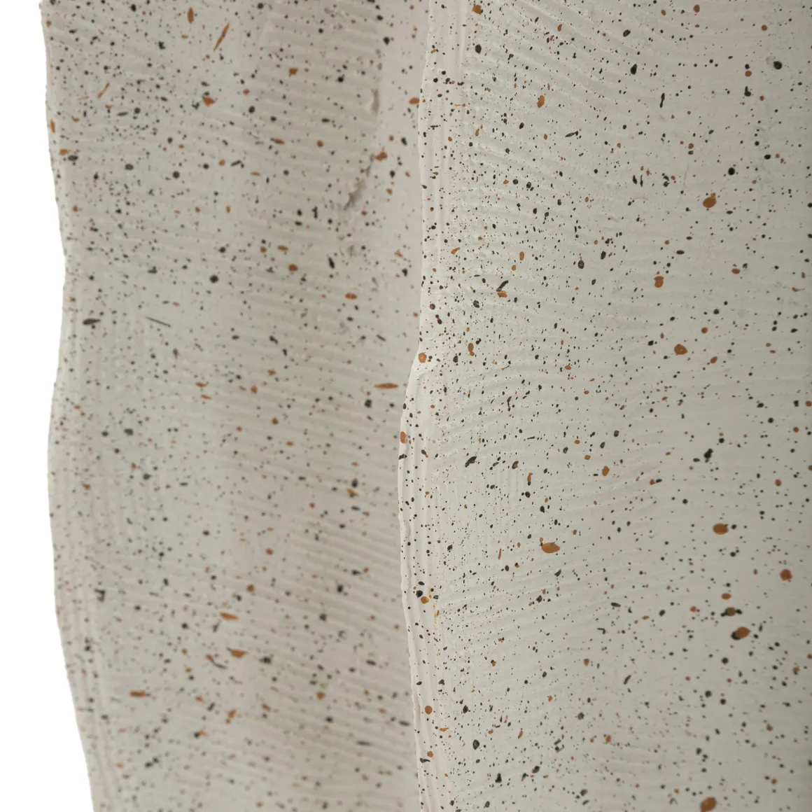 Vaso Bianco Marmo Effetto Marmo Diametro 9 cm, Sfumatura Colore Struttura Marmo - Dabatori