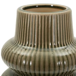 Oggettistica > Dmora Vaso Marrone Nero Colore Struttura Nero Diametro 5.5 cm, - Gahare Nero, Marrone