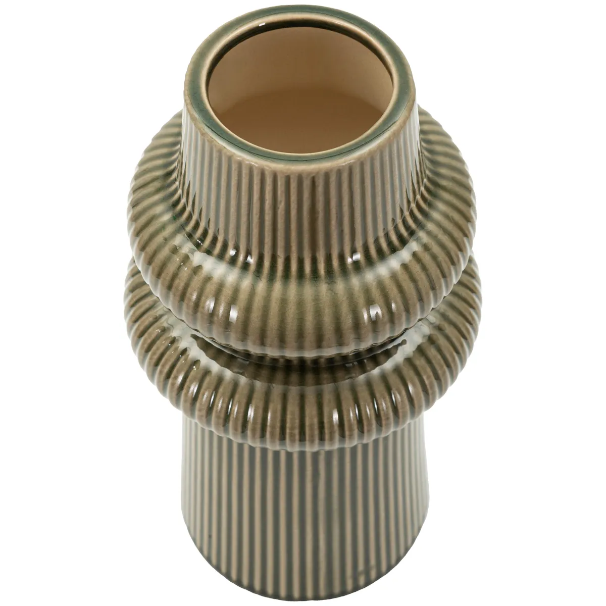 Oggettistica > Dmora Vaso Marrone Nero Colore Struttura Nero Diametro 5.5 cm, - Gahare Nero, Marrone