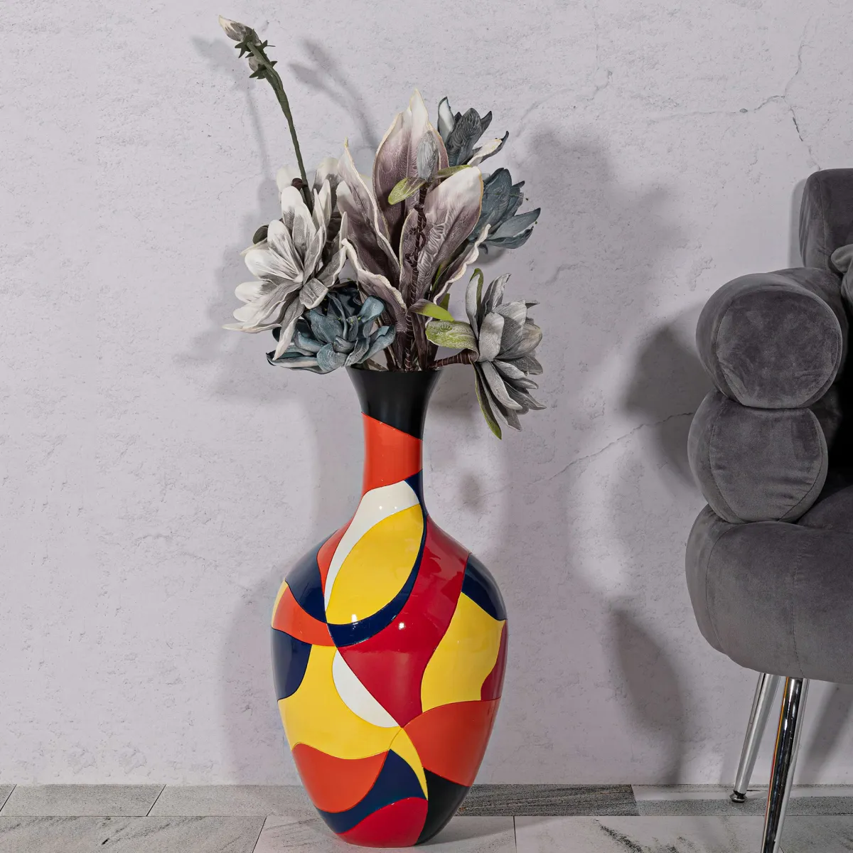 Oggettistica > Dmora Vaso , - Banati Multicolore