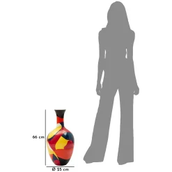 Oggettistica > Dmora Vaso , - Banati Multicolore
