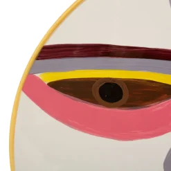 Oggettistica > Dmora Vaso Disegno Moderno Diametro 8 cm, - Baroneka Multicolore