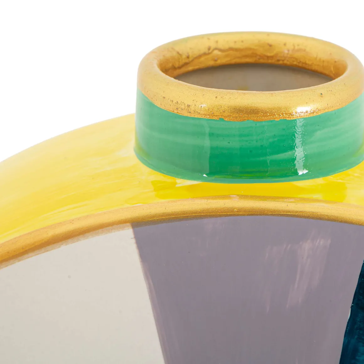 Oggettistica > Dmora Vaso Disegno Moderno Diametro 8 cm, - Baroneka Multicolore