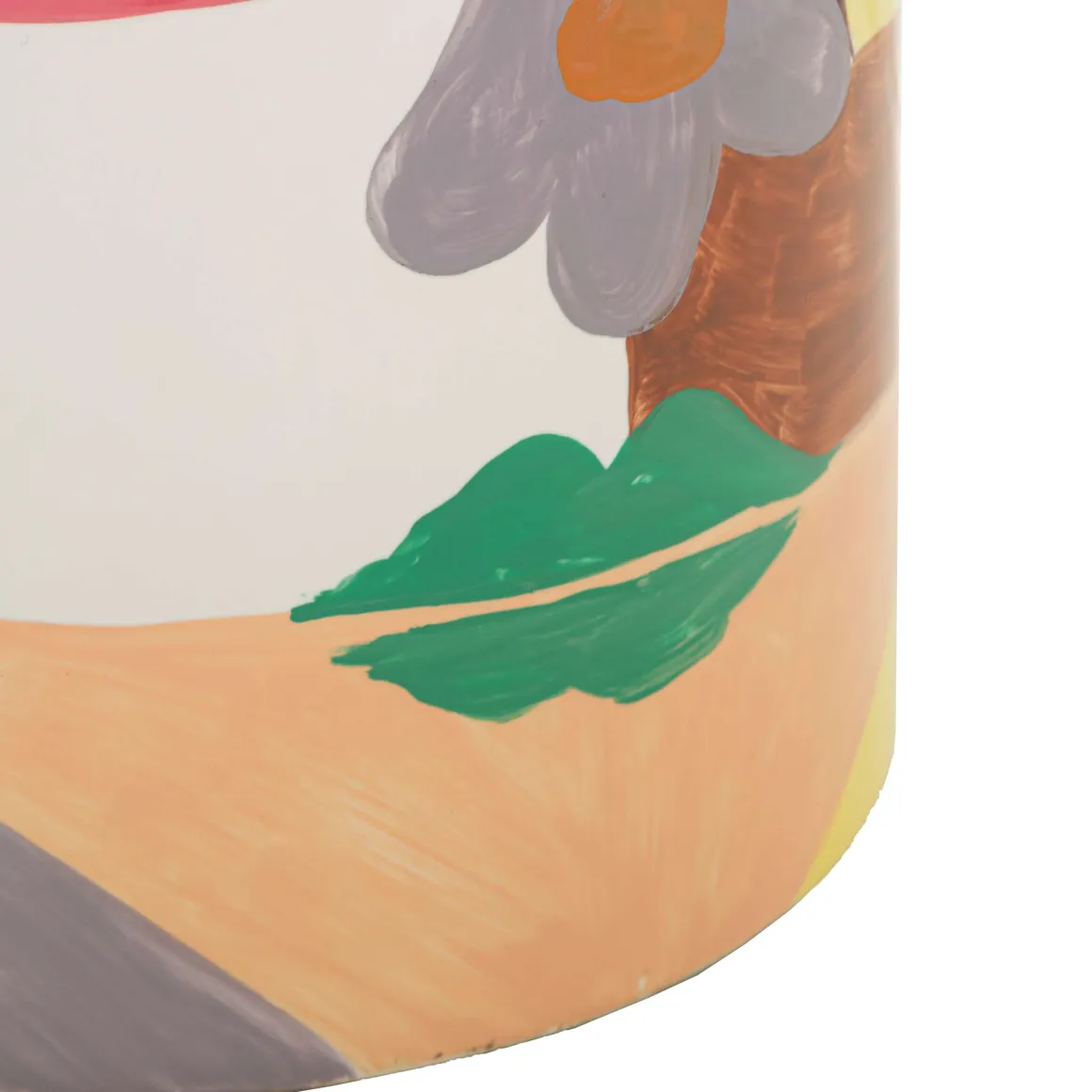 Vaso Multicolore Disegno Moderno Diametro 8 cm, - Basa