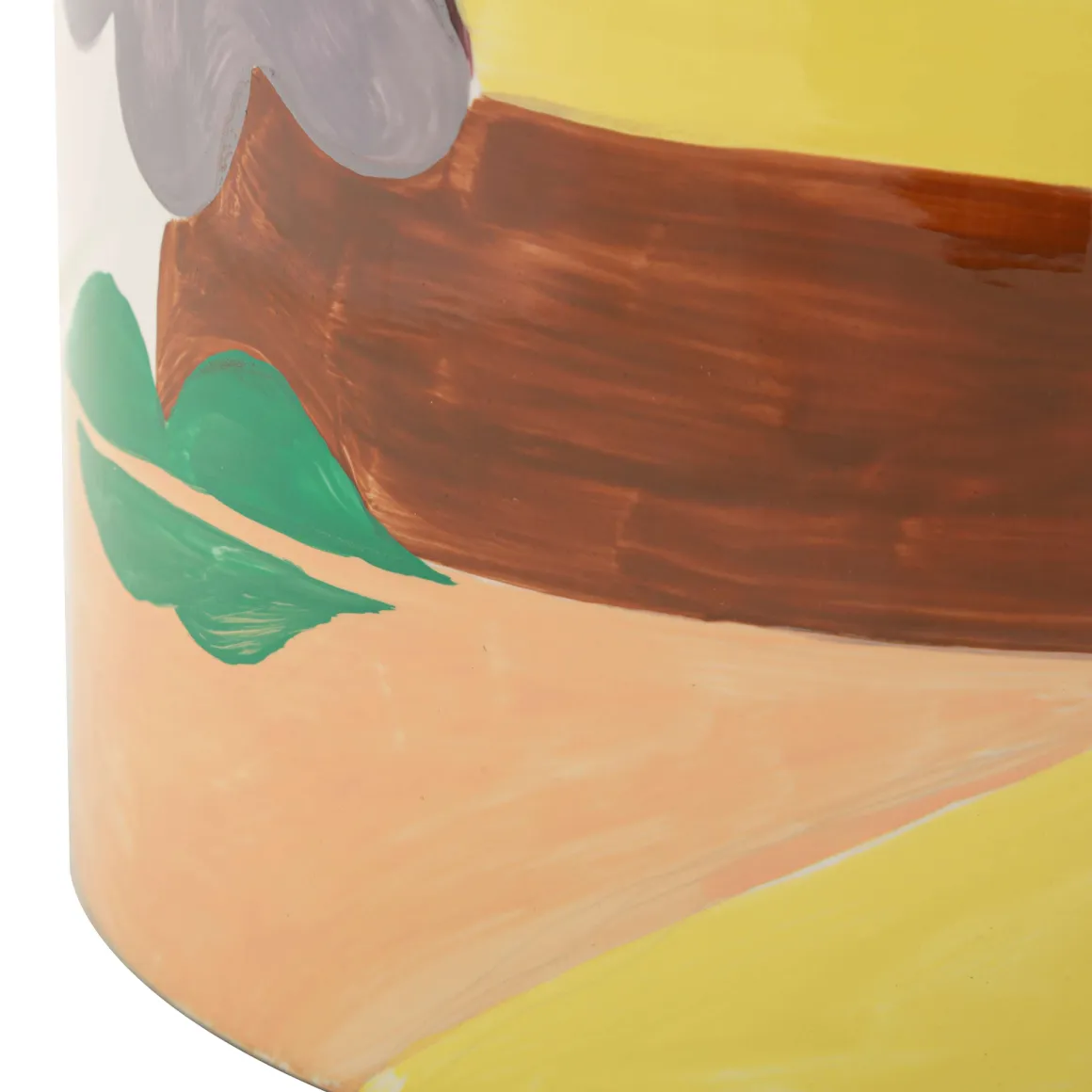 Vaso Multicolore Disegno Moderno Diametro 8 cm, - Basa