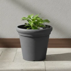 Vaso Nero Antracite, Made in Italy - Lou