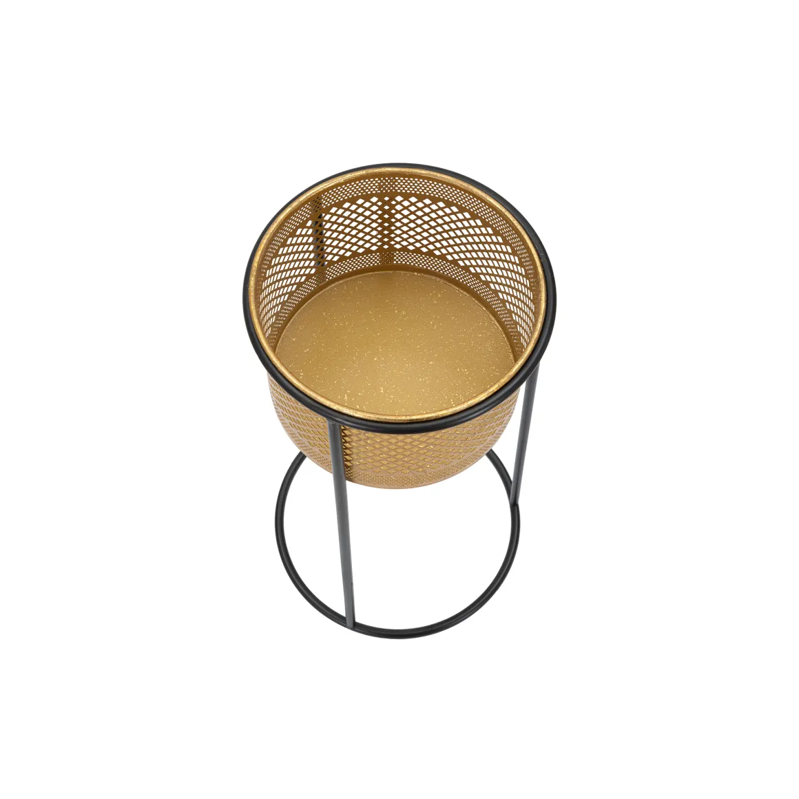 Vaso oro Nero Portavaso Rimovibile Colore Struttura Nero, - Juayua
