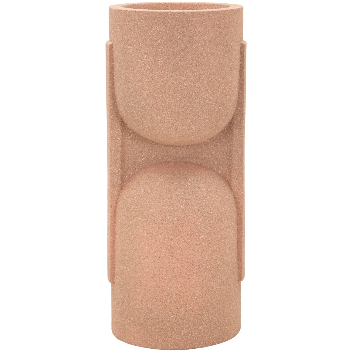 Vaso Rosa Design Futurista, - Fatomi