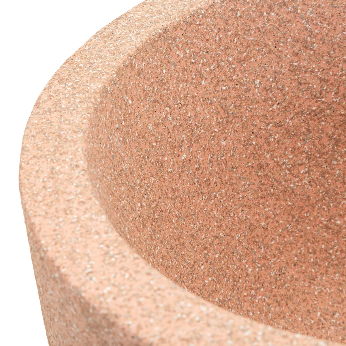 Oggettistica > Dmora Vaso Finitura Geometrica, - Fatone Rosa