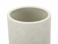 Vaso Tom, Crema, 16x16 h41 cm