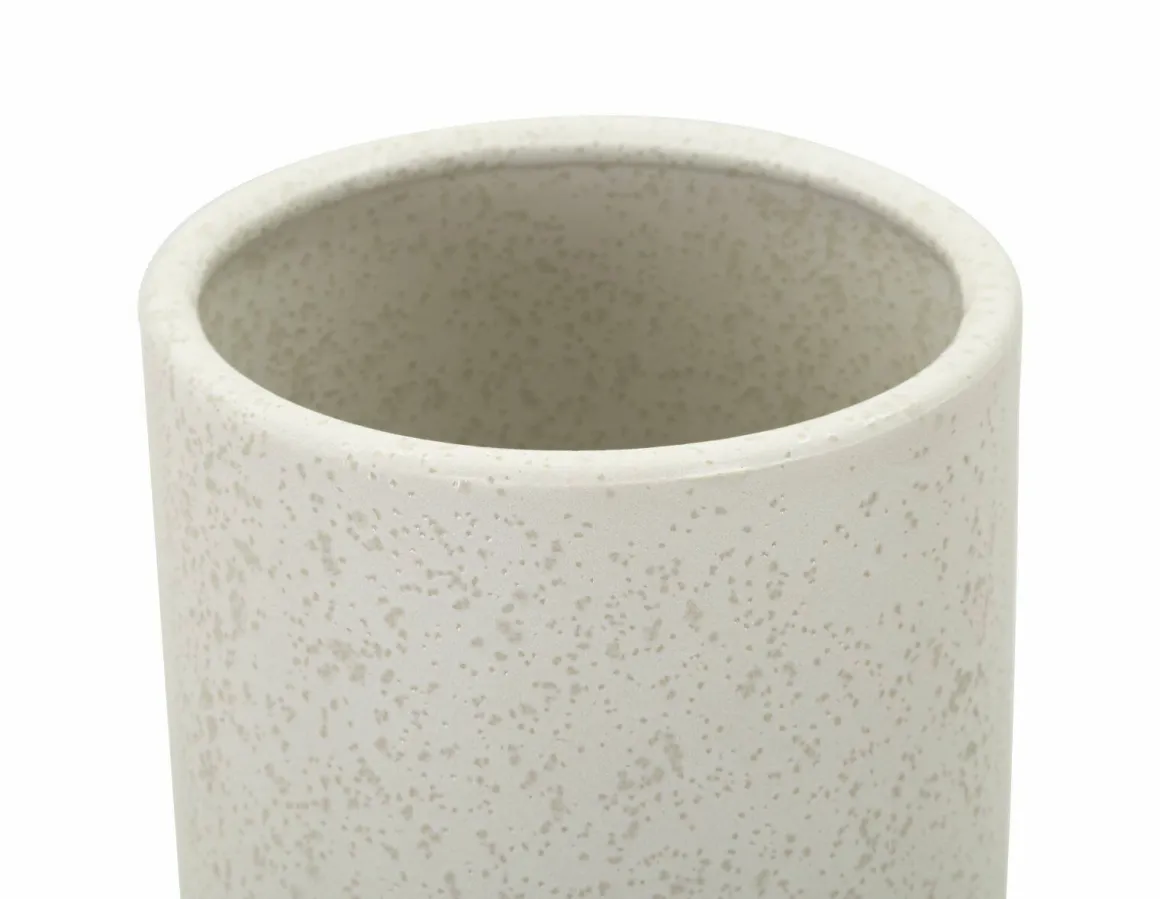 Vaso Tom, Crema, 16x16 h41 cm