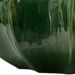 Vaso Verde Disegno con Cactus Diametro 19 cm, - Aysgar