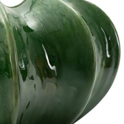 Vaso Verde Disegno con Cactus Diametro 19 cm, - Aysgar