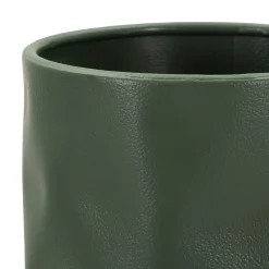 Oggettistica > Dmora Vaso Finitura Effetto Materico, - Fasani Verde