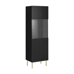 Vetrine > Dmora Vetrina Raccuja, 60x42 h183 cm, Nero