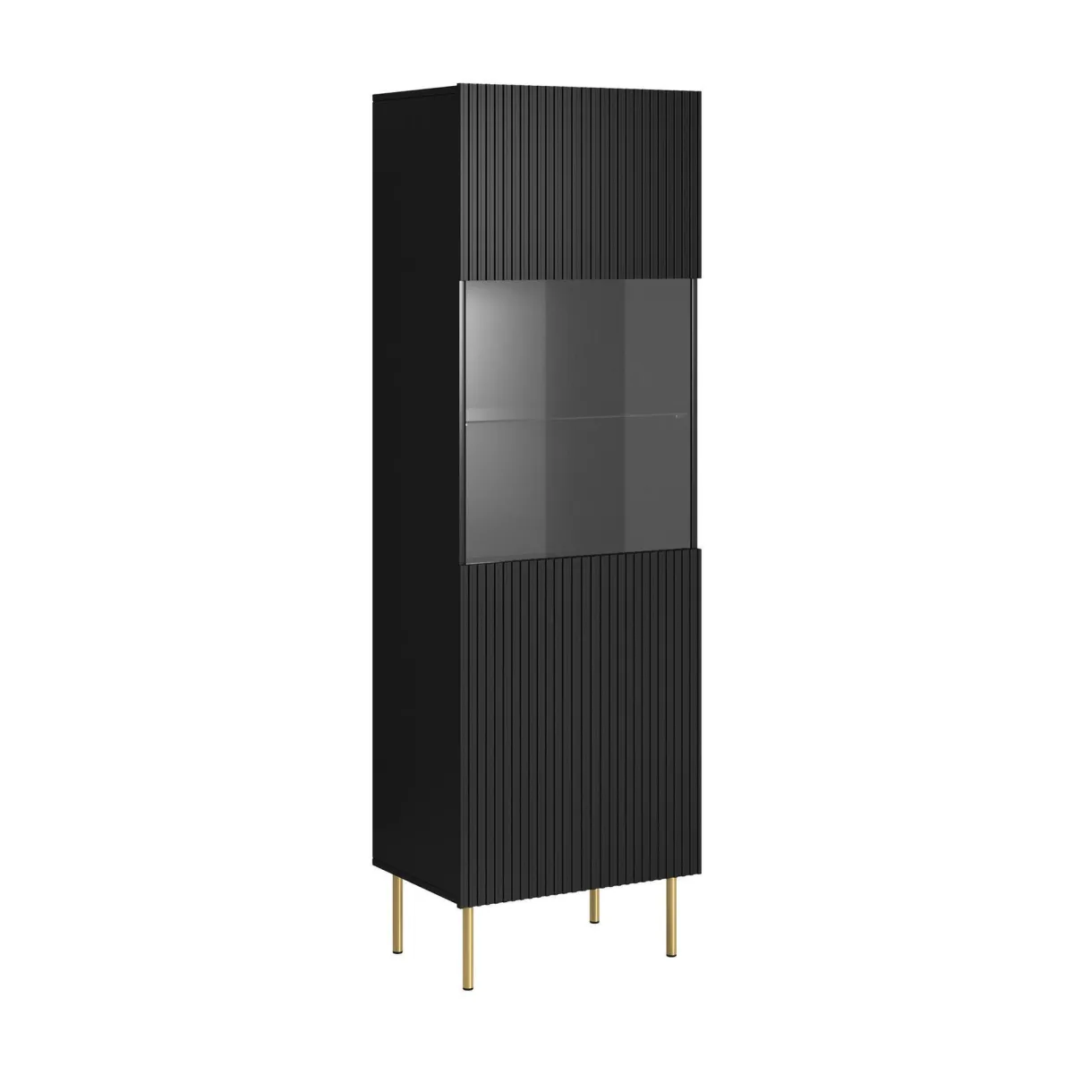 Vetrine > Dmora Vetrina Raccuja, 60x42 h183 cm, Nero