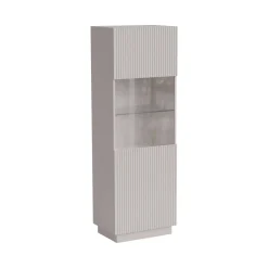 Vetrina Vado, 60x40 h178 cm, Beige