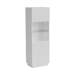 Vetrine > Dmora Vetrina Vado, 60x40 h178 cm, Bianco